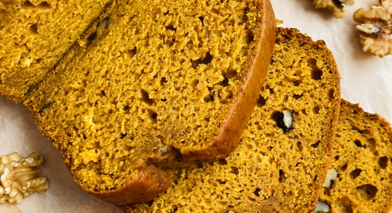 Pumpkin Walnut Bread – Sara’s Baking Blog